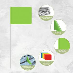 Drapeau de marquage d'<span class=keywords><strong>enquête</strong></span> de cour d'irrigation de petite publicité extérieure d'impression numérique personnalisée en gros bon marché - Product Image 2