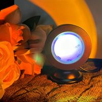 Lampe astronaute multicolore au nouveau design Télécommande 16 couleurs changeantes pour rideaux Rgb Sunset Lamp
