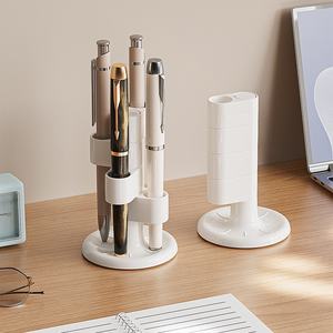 ผู้ผลิตจากหนิงโป ขายดี อุปกรณ์ตกแต่งบ้าน แปรงเขียนคิ้ว ที่เก็บเครื่องสำอาง ที่วางปากกาแบบหมุนได้ 360 องศา สำหรับวางบนโต๊ะ - Product Image 1