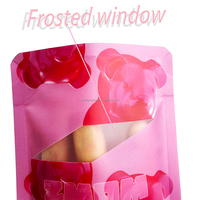 Bolsas Mylar de 3.5g, 7g y 1oz, Impresión Digital, a Prueba de Olores, a Prueba de Niños, Ecológicas, Bolsa Vertical con Ventana de 5x8 para Gomitas