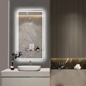 Espejo Inteligente Rectangular Personalizado con LED <span class=keywords><strong>Antivaho</strong></span> y Pantalla Táctil Montado en la Pared para Uso en Hoteles, Villas y Baños Domésticos - Product Image 6