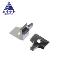 Lame de raclage en carbure personnalisée pour le travail du bois, double face, à bords arrondis R3, pour machine à chantourner le bois