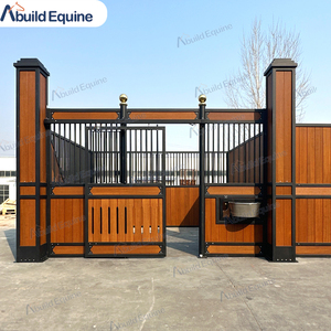 Establos Prefabricados de Acero Galvanizado de Primera Calidad con Puertas Corredizas para Diseños de Establos Ecuestres - Product Image 1