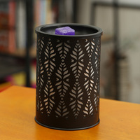 Lampe à huile chauffe-bougie, récipients pour cire fondue