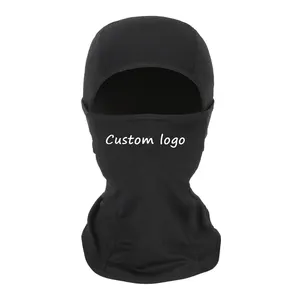 Balaclava de máscara facial de moto de secagem rápida personalizada com novo design de alta qualidade