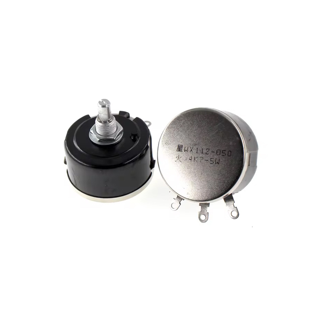 WX112 5W Wire Wound Potentiometer Adjustable Variable Resistor 1K 2K2 4K7 10K 22K Ohm Rotary Resistor