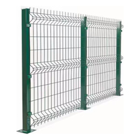 Panel de Cerca 3D con Núcleo de Acero Galvanizado, Tratamiento de Superficie con Revestimiento de PVC, Resistente a los Rayos UV y Ecológico, Precio de Fábrica