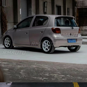 Spoiler ABS de haute qualité style doré 2002-2013 pour Toyota Echo YARIS Vitz, spoiler de toit arrière, à peindre soi-même - Product Image 4