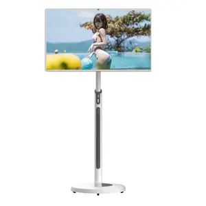 32inch Floor Standing Standbyme White Android Touch Screen Mobile Tv Vertical Display Me Stand By Portable 32 Inch Smart Tv