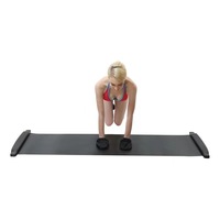 Logo personnalisé Home Gym Fitness Equipment Musculation Exercice et entraînement Glide Coussin avec sac Nouveau Fitness Tapis Coulissant