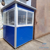 Meilleur prix 2024 - Garde-maison préfabriqué en acier inoxydable - Poste de sécurité mobile