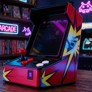 Console de jeu d'arcade rétro de haute qualité sonore avec haut-parleur intégré, équipement de jeu portable pour ordinateur de bureau - Product Image 4