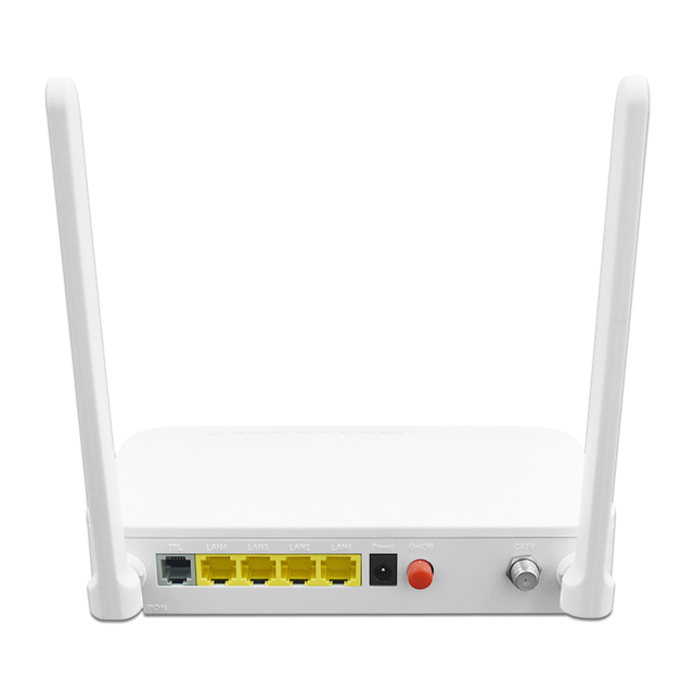 F688V Fiber Optical Equipment ONT 4GE+2USB+TEL+2.4G+5.8G+CATV XPON ONU GPON