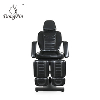 Chaise de tatouage hydraulique réglable au design moderne avec accoudoirs, livraison gratuite aux États-Unis