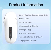 Nouvel appareil de beauté chaud et froid 2026, électronique et portable, mini-outil de soin du visage pour le rajeunissement de la peau