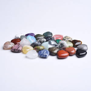 Tự làm tự nhiên pha lê trái tim Mã Não hình trái tim chữa bệnh flammate Carnelian đá quý trái tim cho món quà - Product Image 4