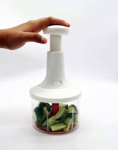 Hot Sale Stainless Steel Hand Held Salad Fruit Processor Multifunctional Manual <b>Vegetable</b> <b>Chopper</b> <b>for</b> Kitchen - Product Image 4