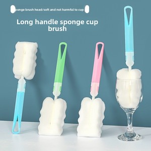 Brosse à tasses et bouteilles en éponge amovible spécialisée, outil de nettoyage durable pour verre avec capacités de nettoyage haute efficacité - Product Image 3