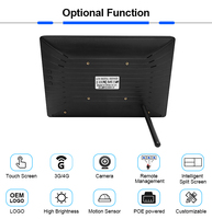 Minireproductor de anuncios de vídeo, pantalla de 10 pulgadas, Android, Wifi, LCD, TV, publicidad, para supermercado