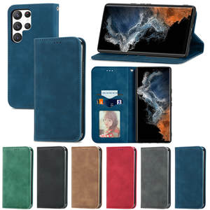 Funda magnética de cuero pu para samsung S23 ultra, funda con ranura para tarjeta, kickstand, para samsung A03 core <span class=keywords><strong>redmi</strong></span> note <span class=keywords><strong>8</strong></span> - Product Image 2