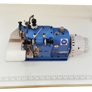 OREN Flat-Bed Industrial High-Speed Double Needle Overlock Stitch <b>Sewing</b> Machine with Gear/Motor/Engine Core Components MG-3U - Product Image 2