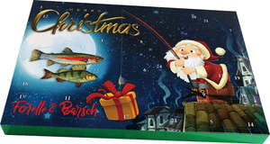 Boîte de matériel mystère avec logo personnalisé <span class=keywords><strong>Calendrier</strong></span> de l'avent poisson 24 jours <span class=keywords><strong>Calendrier</strong></span> de l'avent pêche - Product Image 5