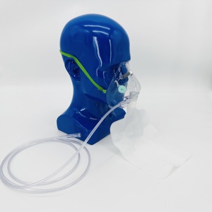 <span class=keywords><strong>Masque</strong></span> jetable non-réutilisable en PVC médical pour l'oxygène, tailles adulte et pédiatrique - Product Image 5