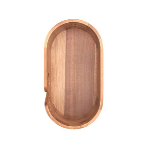 12x6.2x6" Wooden Yarn Bowl, <strong>Knitting</strong> Bowl with Storage, Crochet <strong>Wool</strong> <strong>Holder</strong> with Storage Crochet <strong>Wool</strong> <strong>Holder</strong> Bowl - Product Image 5