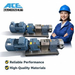 Ace 5.5Hp 4Kw Sanitary Stainless Steel Ss304 Ss316l Collected Machine Seals Clamp Rotor Lobe Pump With Butterfly Type Rotors - Product Image 5