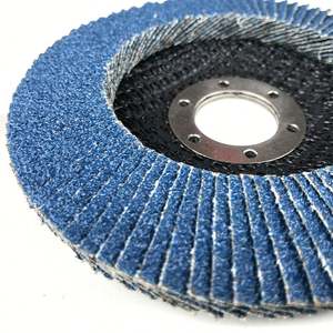 Personalizado 4,5 "115*22mm Zirconia Flap Disc Tipo 40 Grit 60 Grit 80 Grit para acero inoxidable Flap Discll - Product Image 2
