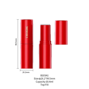 Tube à lèvres Choebe en plastique de luxe brillant, petit, de qualité supérieure, style vintage fin, 10,4 ml, <span class=keywords><strong>pour</strong></span> outils de maquillage - Product Image 2