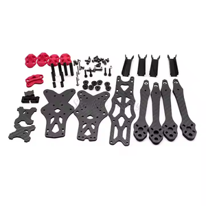 TYI Kit Telaio in Fibra di Carbonio <span class=keywords><strong>da</strong></span> 5 Pollici 225mm 225/6 Pollici 260mm/295mm con Braccio <span class=keywords><strong>da</strong></span> 5.5mm per Droni FPV Freestyle RC <span class=keywords><strong>da</strong></span> <span class=keywords><strong>Corsa</strong></span> APEX - Product Image 4