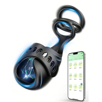Hochwertiger Männlicher Trainer mit 9 Frequenzen, Starker Vibration, Wasserdichtem Silikon und APP-Steuerung, Masturbationsbecher-Maschine, Sexspielzeug