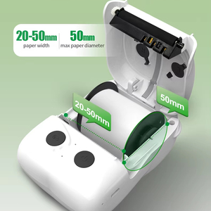 Imprimante thermique portable mini POS-5816 certifiée FCC 203 dpi pour reçus et étiquettes, imprimante de tickets de supermarché, impression thermique directe, ligne ESC - Product Image 1