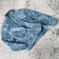 Veste matelassée réversible en velours côtelé épais vintage avec logo brodé personnalisé, col montant zippé, poids lourd, pour l'hiver