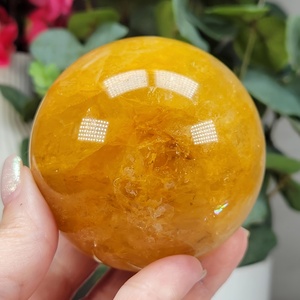 Esferas de Cuarzo Cristalino Brillante de Alta Calidad al por Mayor, Piedra de Cristal Natural Pulida, Decoración Única para el Hogar y Días Festivos - Product Image 1