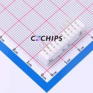 W254110K-11PW2113 Wire-to-Board Pin Header Bent Lead Through Hole,P=2.5mm Connector 1x11P 2.5mm Right Angle Insert XHB - Product Image 2