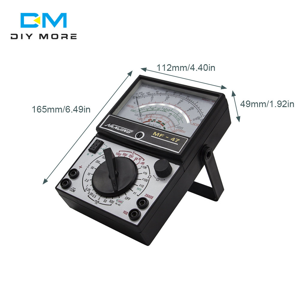 CPAN MF-47 Analog Analog Multimeter Voltmeter Ammeter Ohmmeter Battery Tester