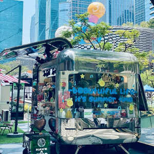 รถเทรลเลอร์จำหน่ายอาหารสำหรับเคบับบาร์บีคิวแบบเคลื่อนที่ได้รถเข็นขายอาหารขนมน้ำผลไม้ - Product Image 1