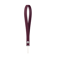 Tali Lanyard Selempang Panjang Adjustable Grosir, Bahan Nilon Kepang Pipih, Kompatibel dengan iPhone 18, 15, dan Smartphone Lainnya