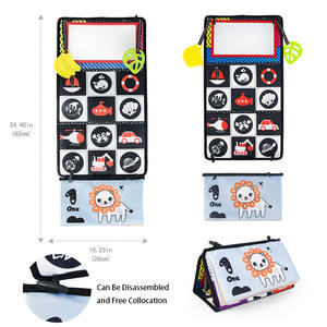 <span class=keywords><strong>Livre</strong></span> en tissu doux et lavable pour bébé, jouet éducatif Montessori pour enfant - Product Image 3