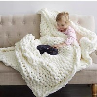 Chunky Chenille Yarn 7S Polyester Anti-Pilling Velvet Crochet Yarn for Sweater Blanket Hat Scarf 50 Colors Ready to Ship