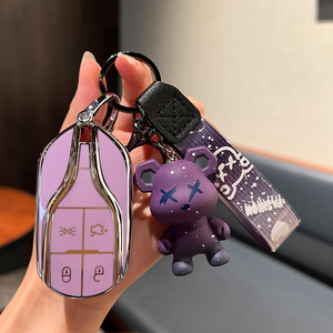 Convient pour MSA1 usine en gros <span class=keywords><strong>clé</strong></span> de voiture de luxe couvre étui à clés en TPU pour <span class=keywords><strong>Maserati</strong></span> Levante Quattroporte Spyder <span class=keywords><strong>porte</strong></span>-clés les plus vendus - Product Image 6