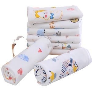 Couverture d'emmaillotage pour bébé Carlota 85x85 cm en pur coton imprimé dessin animé pour nourrissons, utilisation printemps-automne - Product Image 5