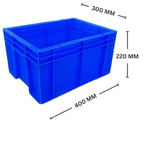 กล่องพาเลทพลาสติกแบบมีฝาปิด ขนาด 80x120 ซม. เกรดสำหรับอาหาร ทนทาน ใช้ซ้ำได้ สำหรับการขนส่งและจัดเก็บ - Product Image 3