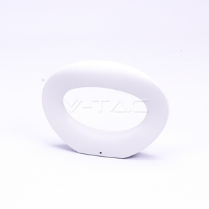 V-TAC VT-811 10W lampada da parete a LED luce indiretta IP20 4000K colore bianco moderno corpo in vetro per camera da letto casa interna esterna - Product Image 3