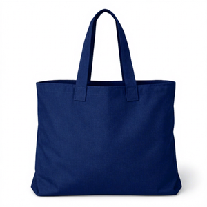 Sac fourre-tout en toile 100 % coton personnalisé COTTON FIELD Factory, sac de courses robuste avec poignée d'épaule, sac fourre-tout en toile personnalisé - Product Image 3