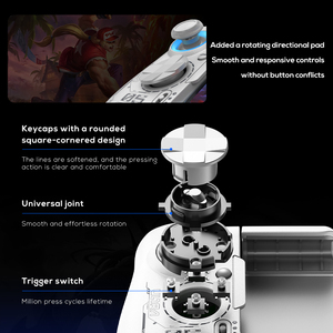 MEMO MB05 Universal One Hand Mobile <b>Game</b> Controller for All Smartphones Compatible with iOS <b>18</b> Android 14 Gamepad Joystick - Product Image 4