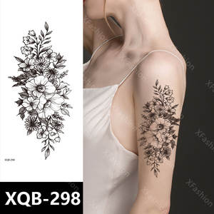 <span class=keywords><strong>Tatuaje</strong></span> Temporal Impermeable Ecológico, Adhesivo para Tatuajes de Media Manga, <span class=keywords><strong>Pierna</strong></span> y Cuerpo para Hombres y Mujeres, Arte Corporal Semipermanente - Product Image 5