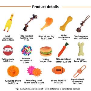 Jouet à mâcher pour chien, résistant aux morsures, pour la <span class=keywords><strong>dentition</strong></span> des chiots, outil anti-ennui, pour Bichon, Corgi, Teddy, chiens <span class=keywords><strong>de</strong></span> petite et grande taille, fournitures pour animaux <span class=keywords><strong>de</strong></span> compagnie, jeunes animaux - Product Image 4